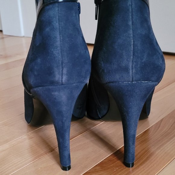 Nine West Navy Ankle Boots - Picture 4 of 7